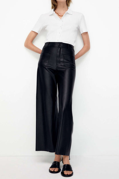 Nordic Essence™ | Utility High Waist Trousers