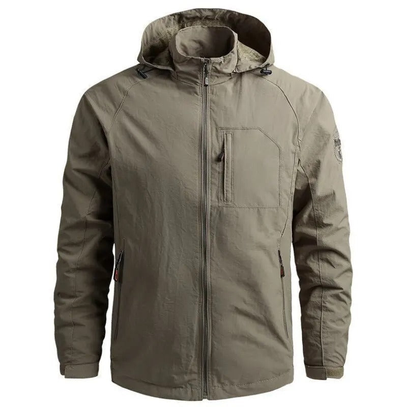 Hugo | Waterproof cargo jacket men