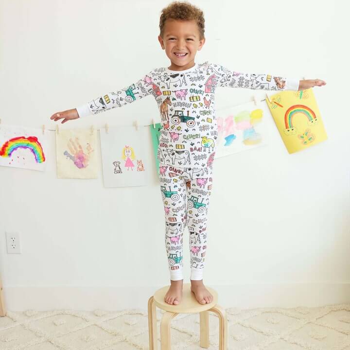 LittleOnes™ | Inkleurbare Kinder Pyjama