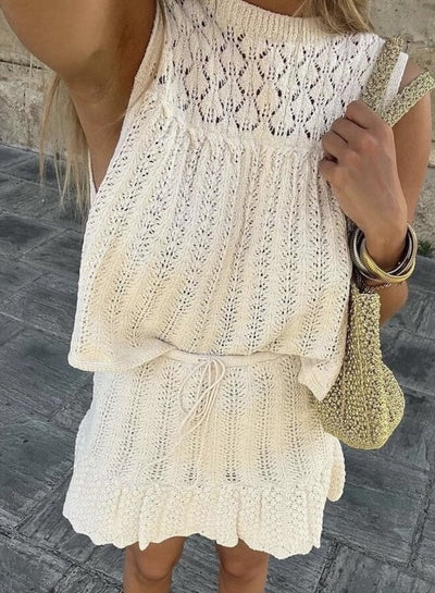 Tweedelige Crochet Set