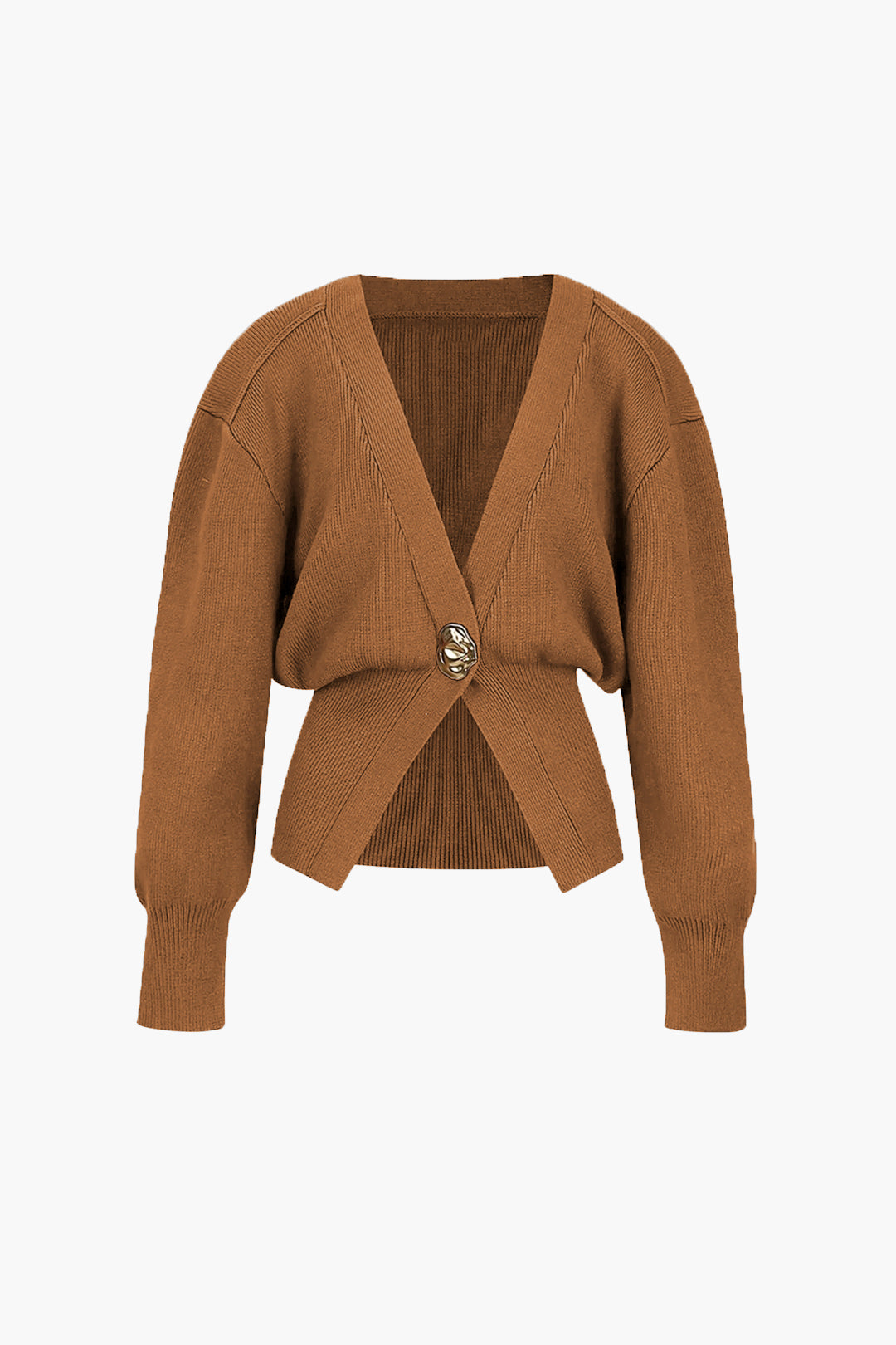 Florentina | Elegante Pullunderweste mit goldenem Knopf