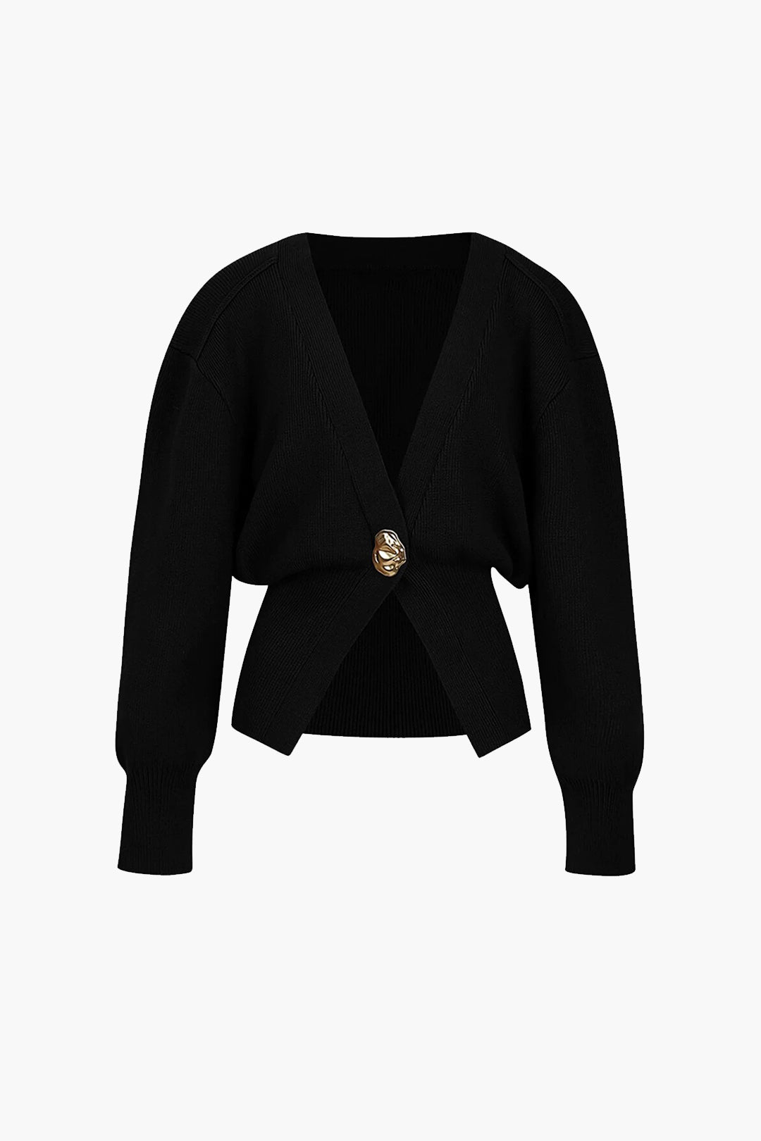 Clorinda | Elegant sweater vest with gold button