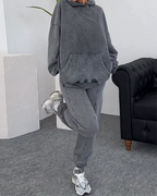 UrbanGlam™ | Stevige Grijze tweedelige Set