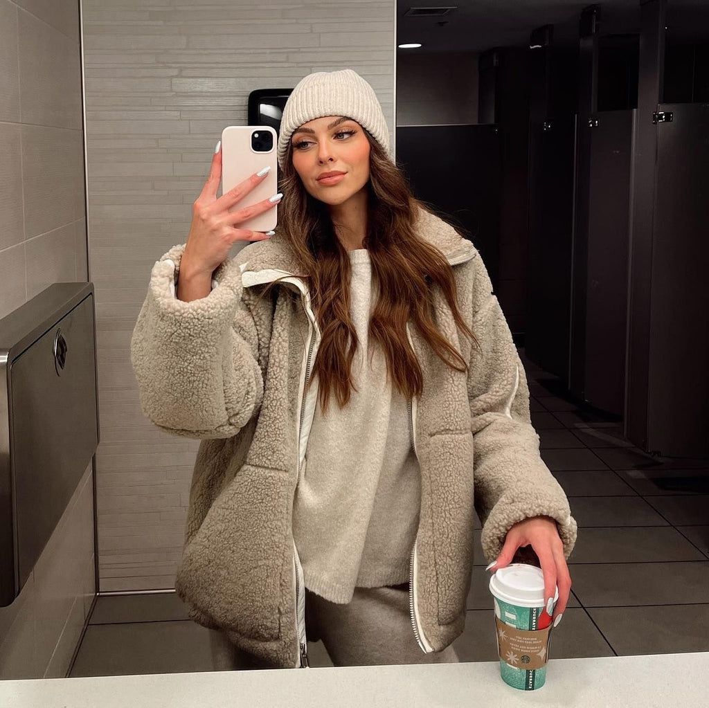 Miveah - Teddy Outdoor Rits Jacket