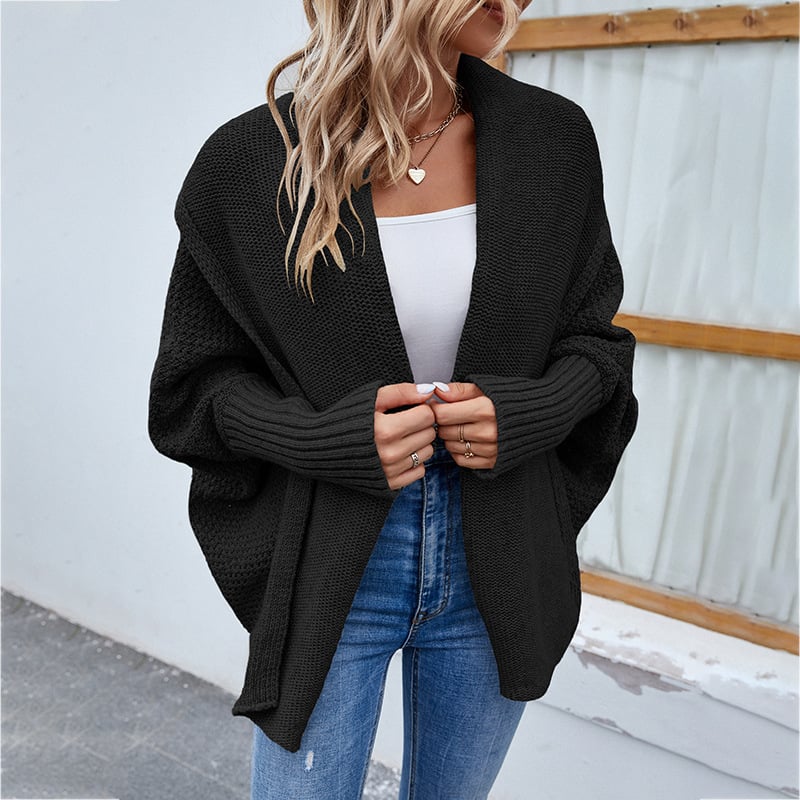 Larissa | Casual Loose Knitted Sweater Women | New Batsleeve Cardigan