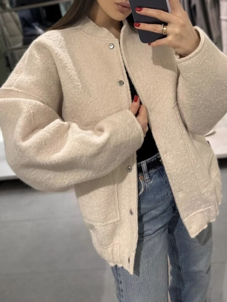 Florence | Loose Bomber Jacket Autumn