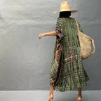 Ellana™ | Stijlvolle Kimono Legergroen