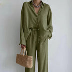 Paloma™ – Leinenset und Hose mit weitem Bein