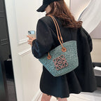 Capri | Straw Beach Bag