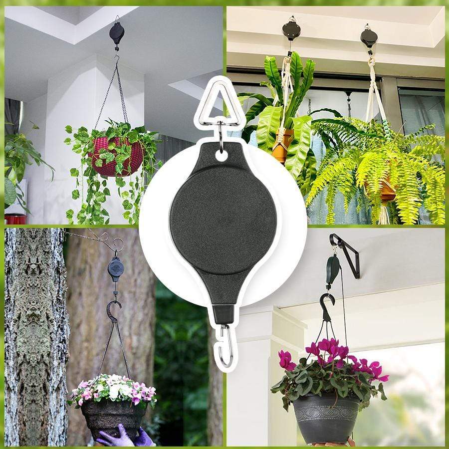 Retractable Plant Hanging Hook 