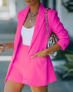 Daphne™ | Set met blazer en korte broek