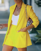 Daphne™ | Set met blazer en korte broek