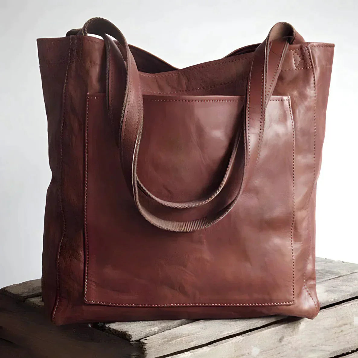Sweetsak™ | De eyeopener tas | Vintage Leren Tas
