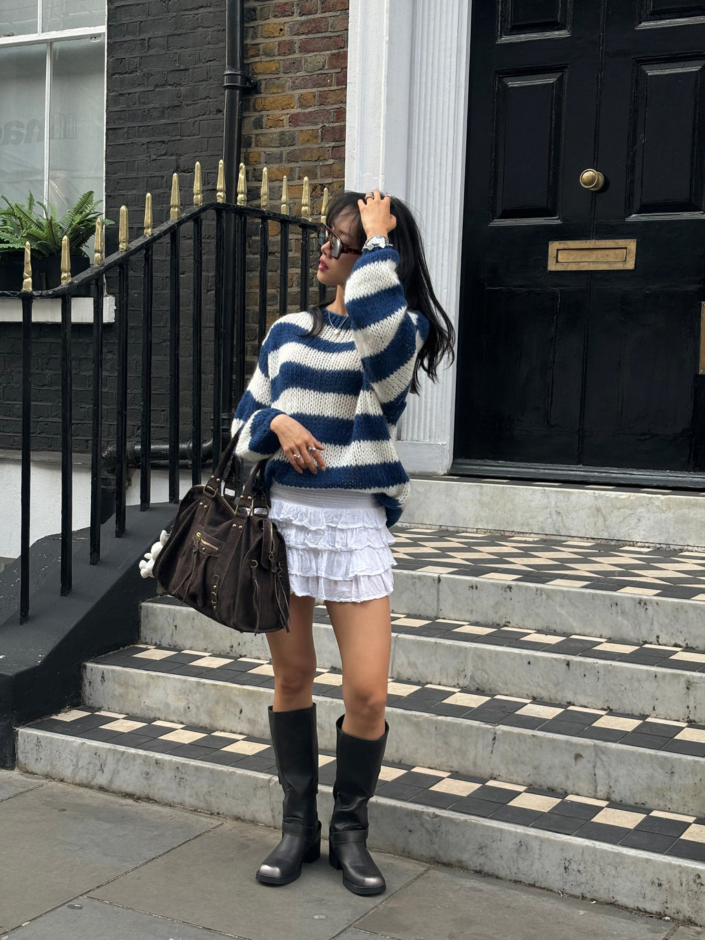 MAYA Olympia Knit - Navy