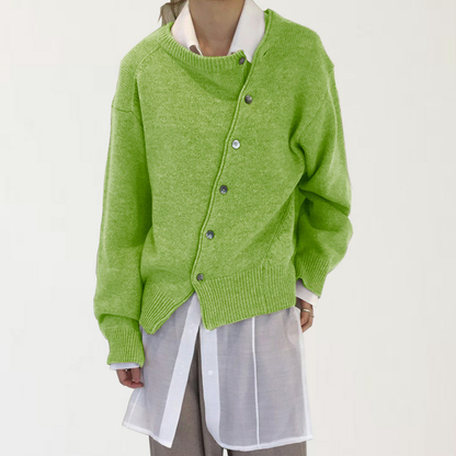 Nadine™ - Comfortable cashmere cardigan with buttons