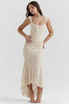 Casandra Lace Maxi-jurk