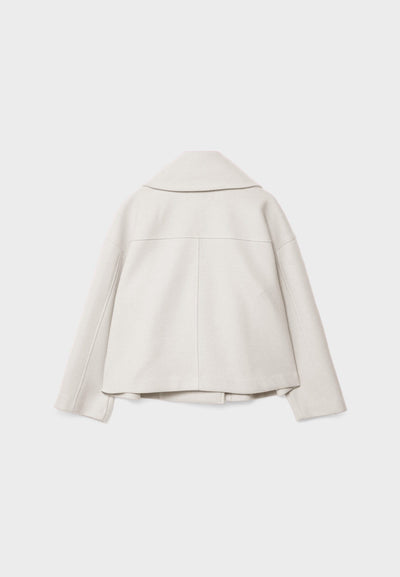 Alaia | Korte Dubbelgeknopte Jas