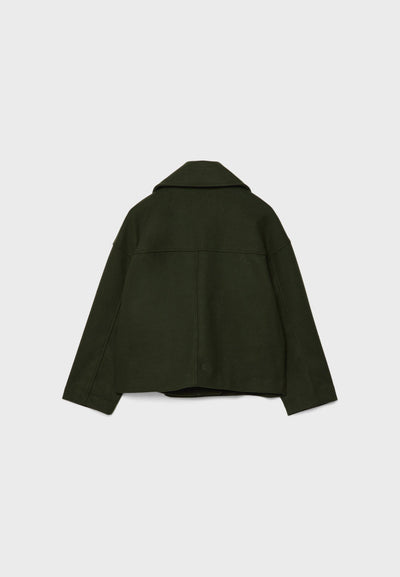 Alaia | Korte Dubbelgeknopte Jas