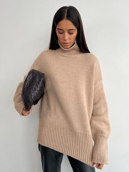 Livia | Minimalist Basic Turtleneck Sweater