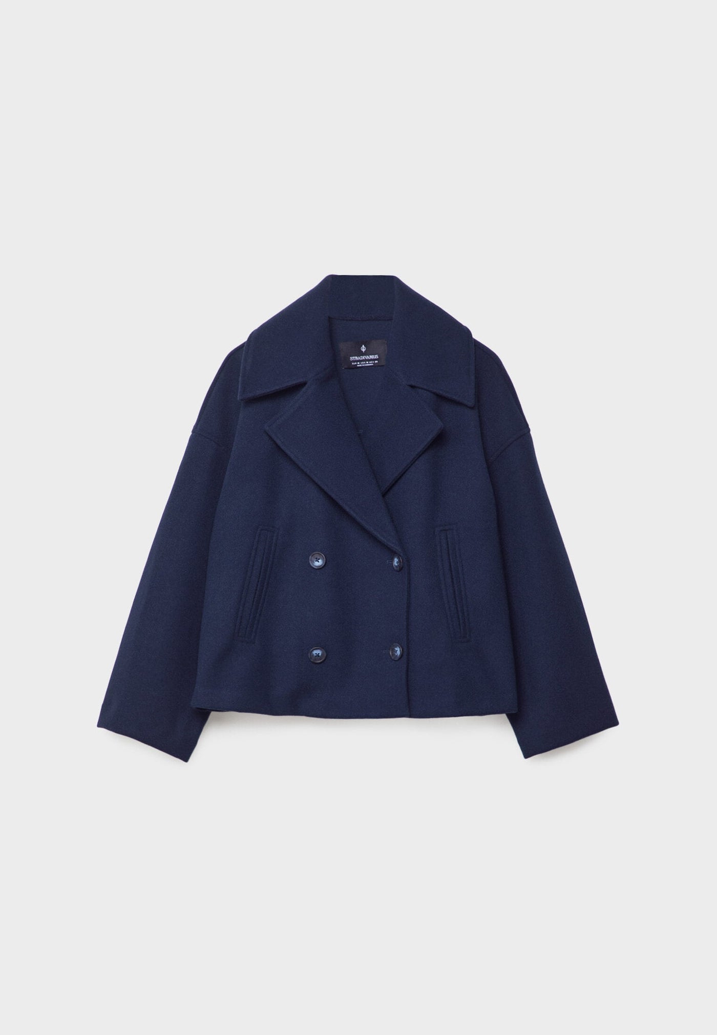 Alaia | Korte Dubbelgeknopte Jas