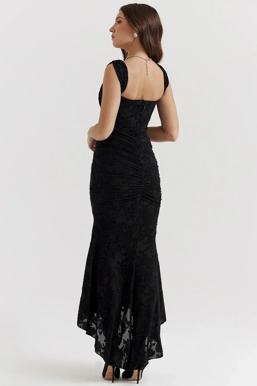 Casandra Lace Maxi-jurk