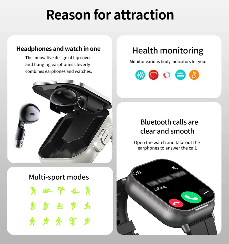 SmartFit Pro Watch | Never lose your earbuds again 