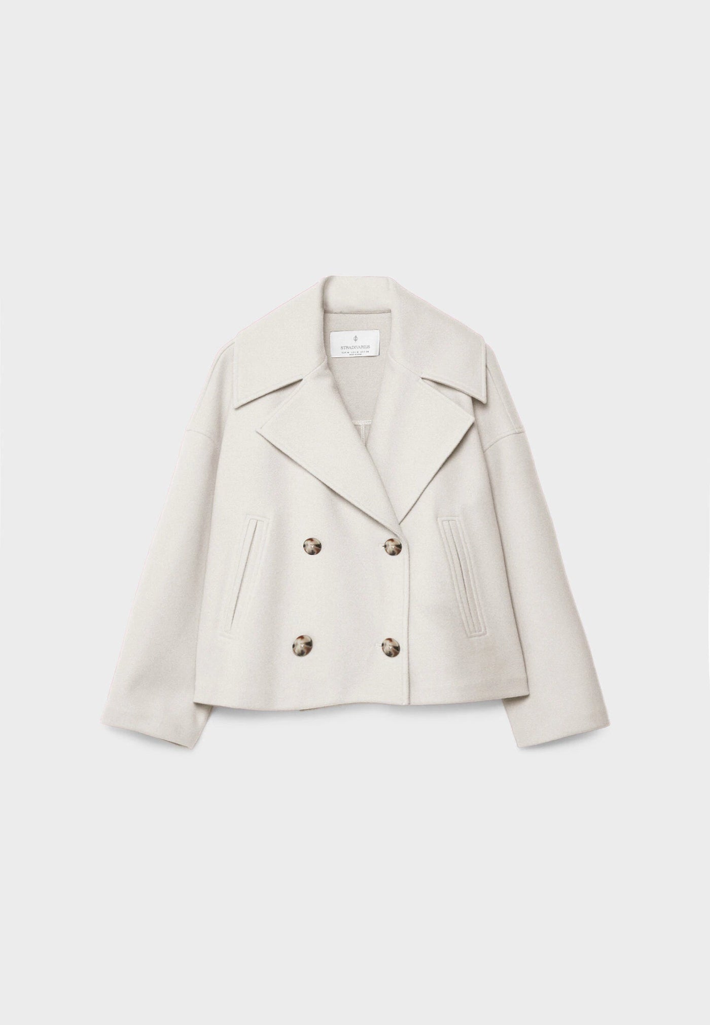 Alaia | Korte Dubbelgeknopte Jas