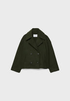 Alaia | Short Double-Buttoned Coat