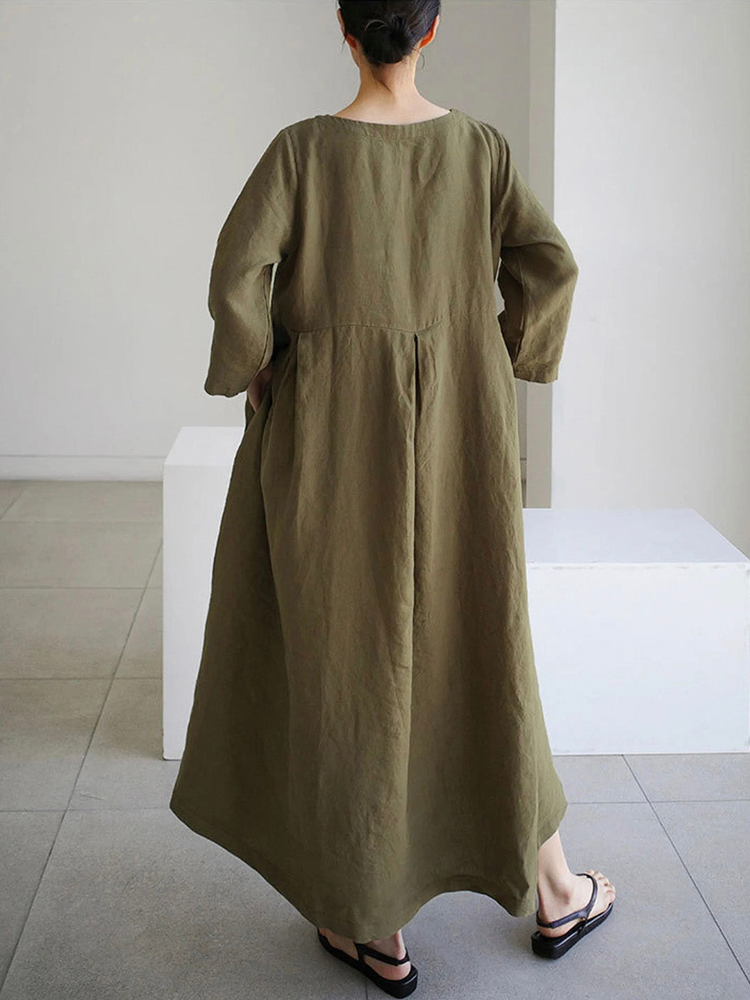Jessica™ | Elegantes Kleid mit Taschen 