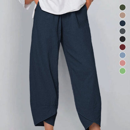 Niece™ | Casual cotton and linen trousers