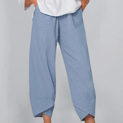 Niece™ | Casual cotton and linen trousers