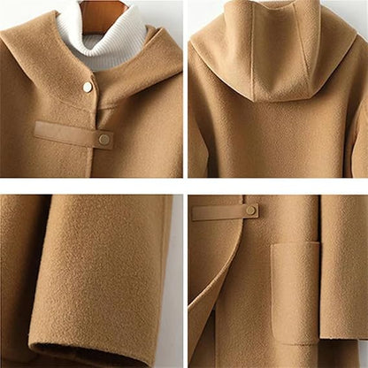 Reina | Cashmere jacket with double hood