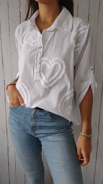 Celina™ | Heart Blouse 