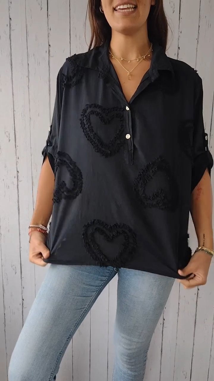 Celina™ | Heart Blouse 