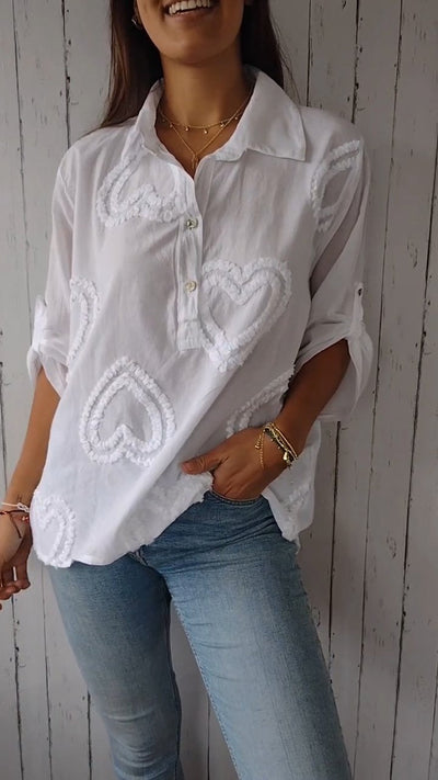 Celina™ | Heart Blouse 