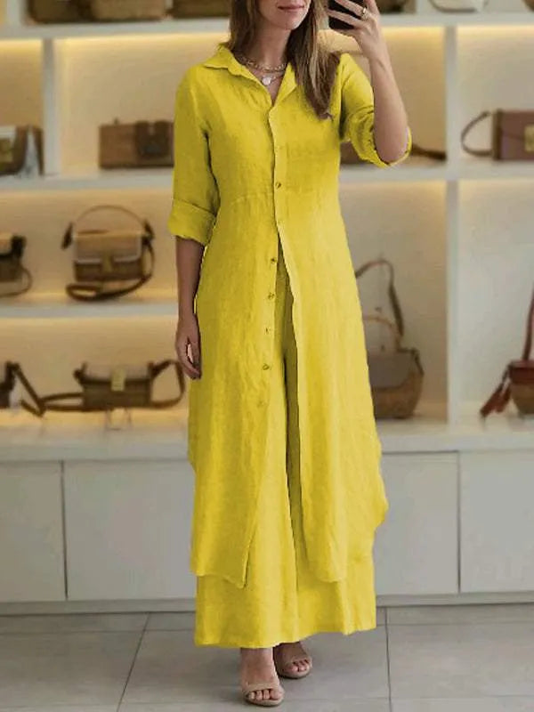Svea™ - Linen 2-piece set 