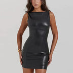 Sam™ – Veganes Lederkleid 