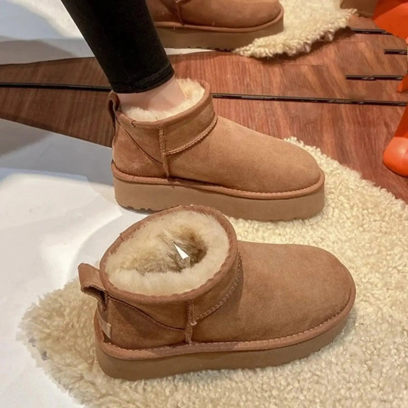 Luxie | Ultra Mini Plateaustiefel