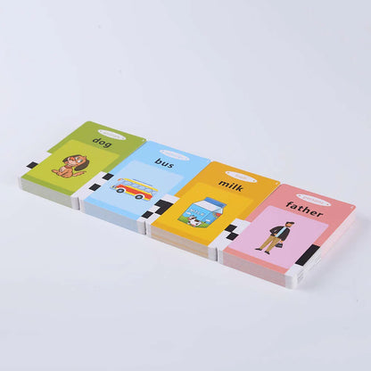 Flash Cards Educational Tablet With 224 Cards: English Words 