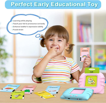 Flash Cards Educational Tablet With 224 Cards: English Words 