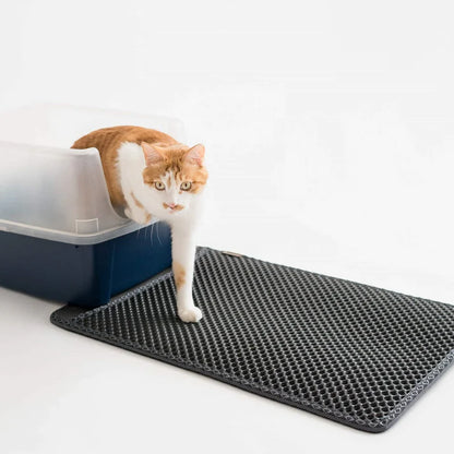 Purrfect Litter Mat™ | Katzenstreumatte für saubere Böden