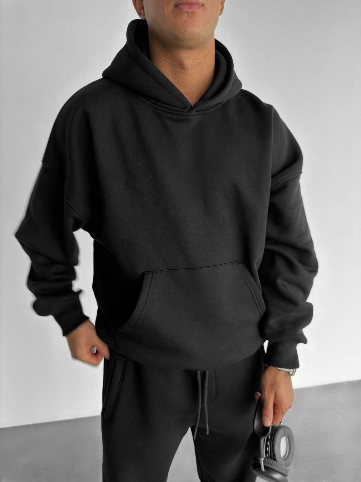 Normaly™ | Hoodie Oversized Black