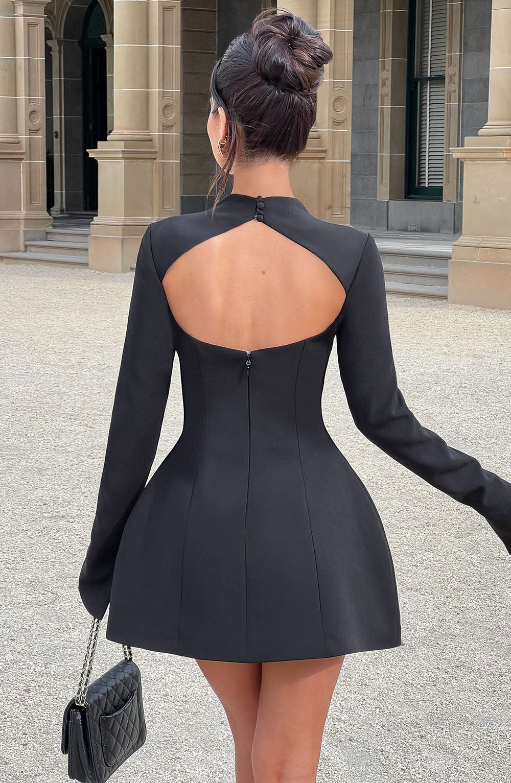 Mitternachtsmuse | Minikleid 