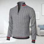 Peterson™ | Gestrickter Rollkragenpullover Herbst