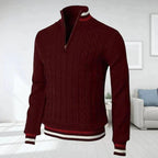 Peterson™ | Gestrickter Rollkragenpullover Herbst