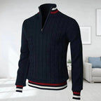Peterson™ | Gestrickter Rollkragenpullover Herbst