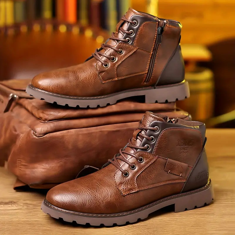 HERREN Stiefel | Stilvolle robuste Lederschuhe
