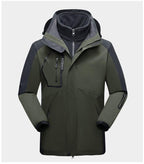 3-in-1 Outdoor-Schutzjacke | Wind- und wasserabweisend 