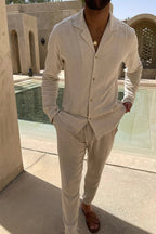 Nico – Lightweight Men's Linen Summer Set