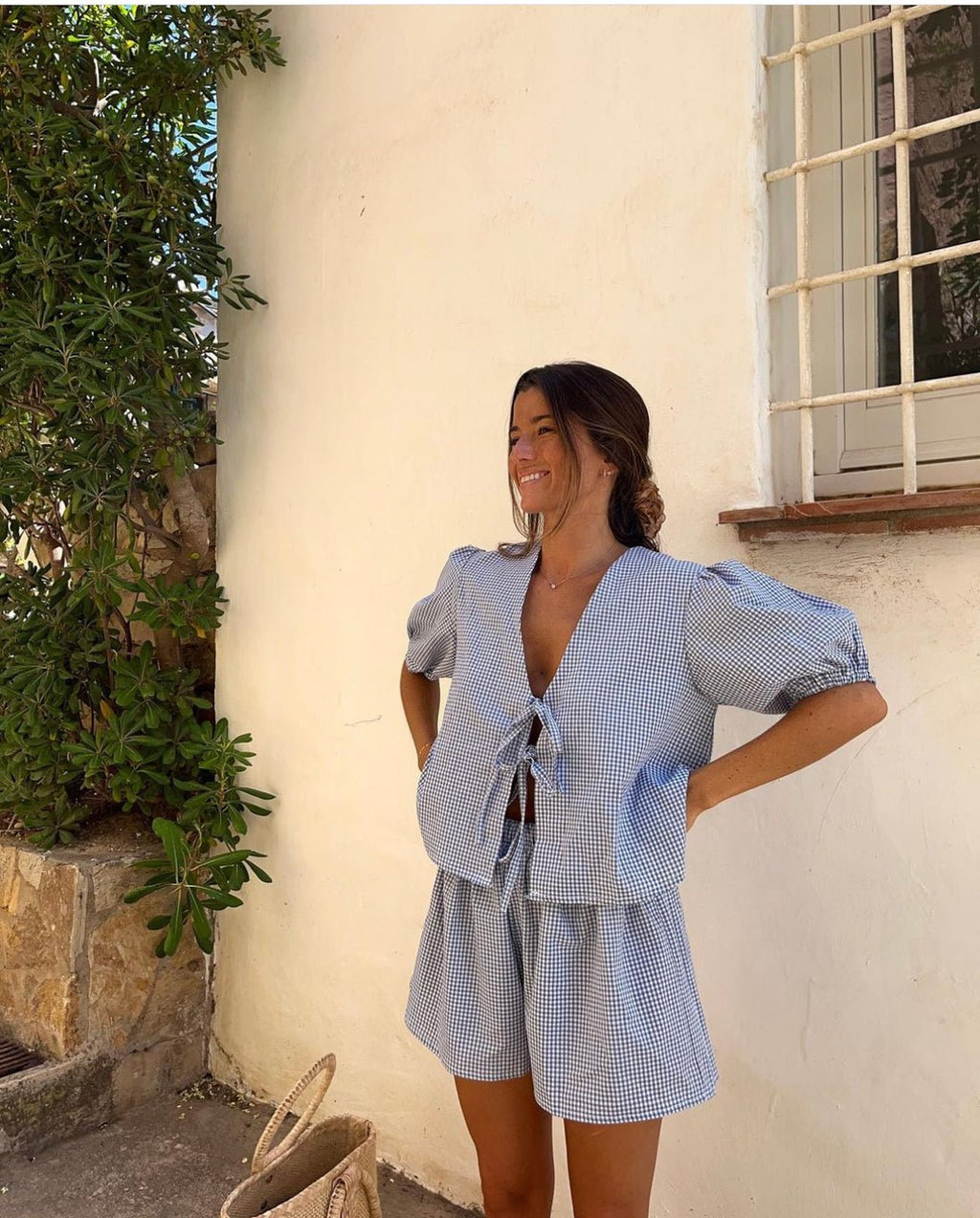 Laryn™ - Casual Set Ruitmotief